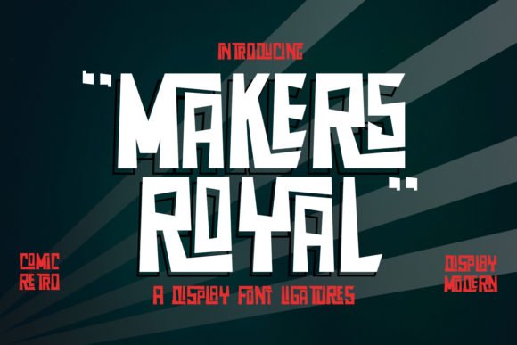 Makers Royal Font - Featured Image