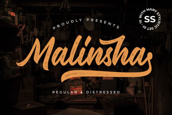 Malinsha Font - Featured Image