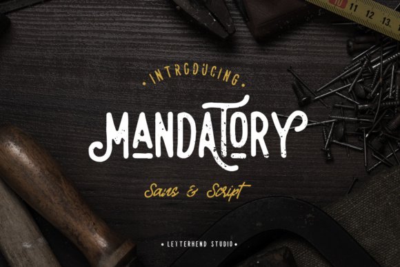 Mandatory Duo Font - Featured Image