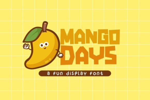 Mango Days Font - Featured Image