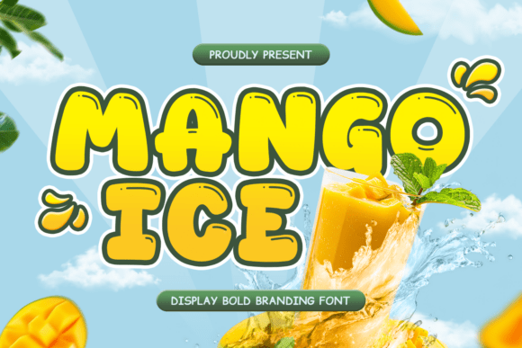 Mango Ice Font - Featured Image