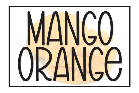 Mango Orange Font - Featured Image
