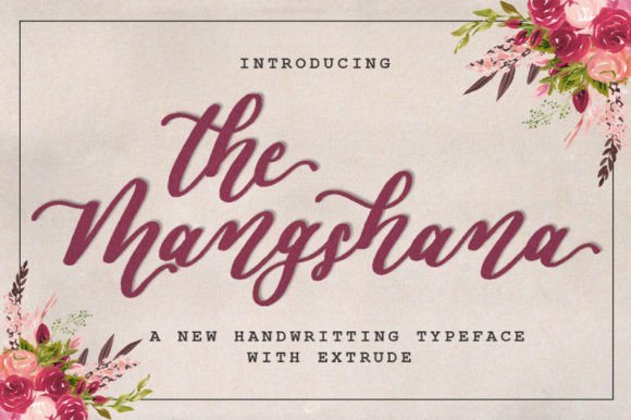 Mangshana Font - Featured Image
