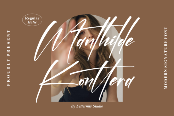 Manthilde Konttera Font - Featured Image