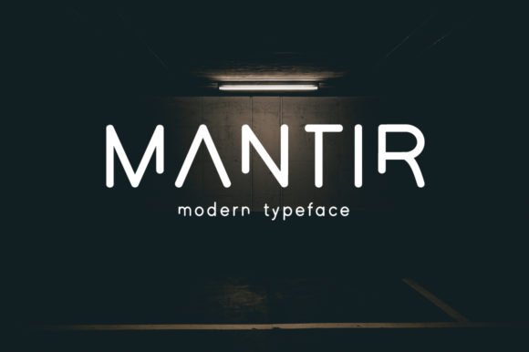 Mantir Font - Featured Image