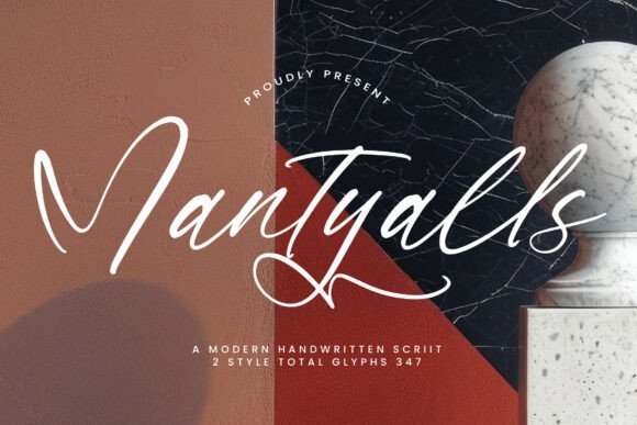 Mantyalls Font - Featured Image