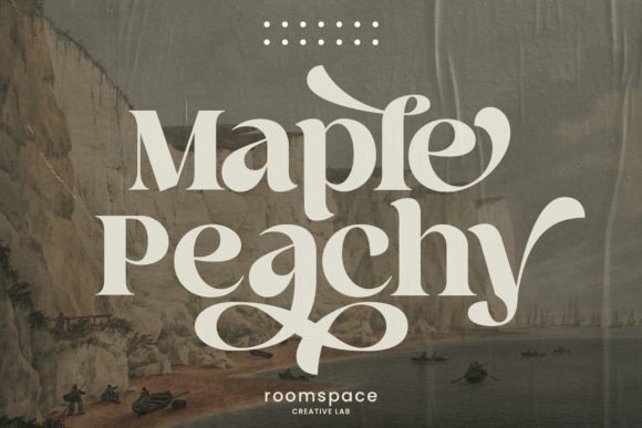 Maple Peachy Font - Featured Image