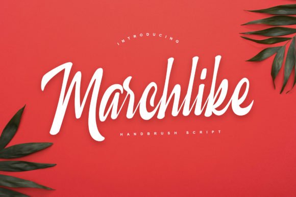 Marchlike Font - Featured Image