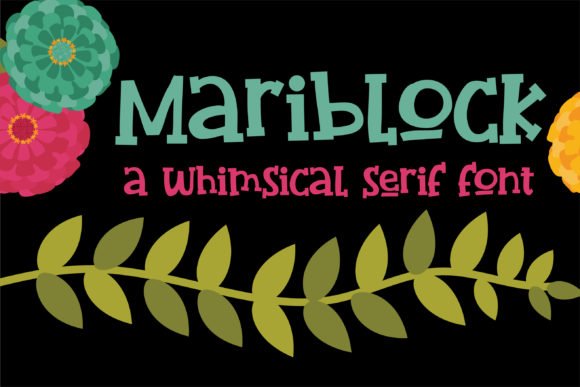 Mariblock Font - Featured Image