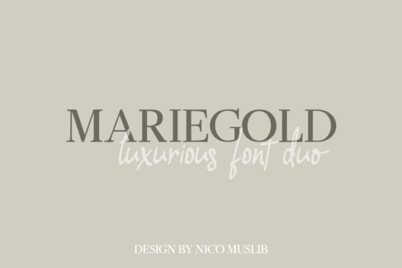 Mariegold Duo Font - Featured Image