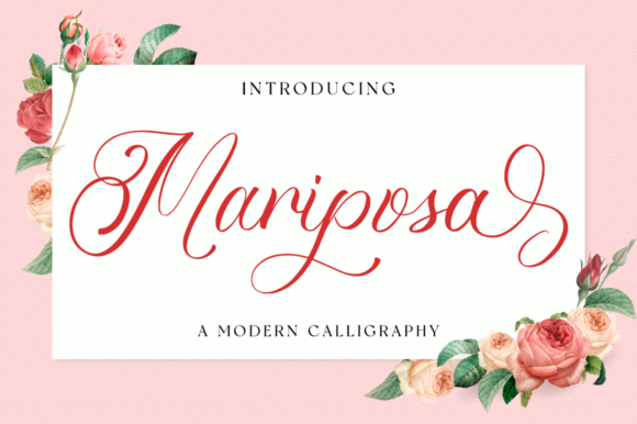 Mariposa Font - Featured Image