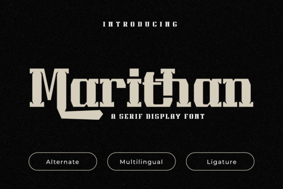 Marithan Font - Featured Image
