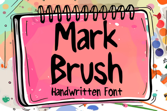 Mark Brush Font - Featured Image