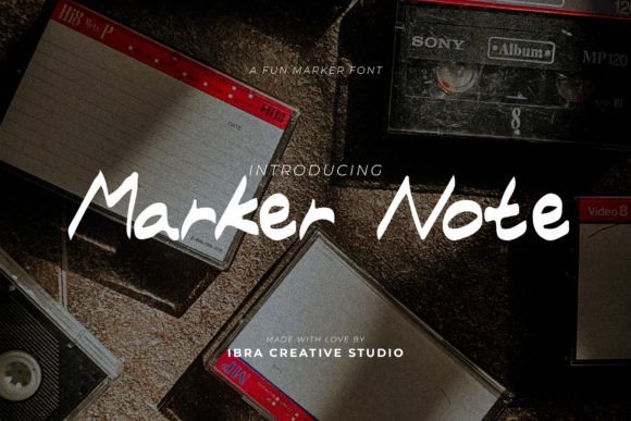 Marker Note Font - Featured Image