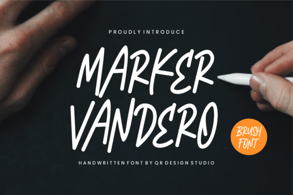 Marker Vandero Font - Featured Image