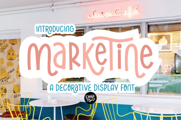Marketine Font - Featured Image