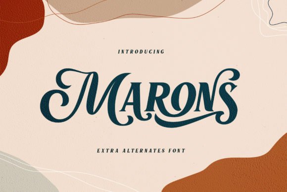 Marons Font - Featured Image