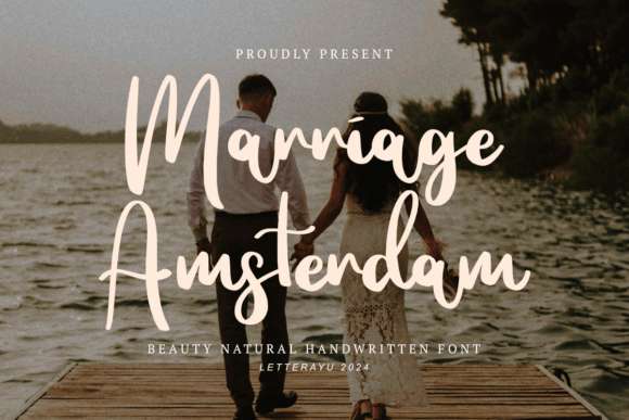 Marriage Amsterdam Font - Featured Image