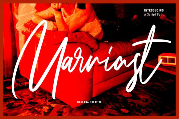 Marriast Script Font - Featured Image