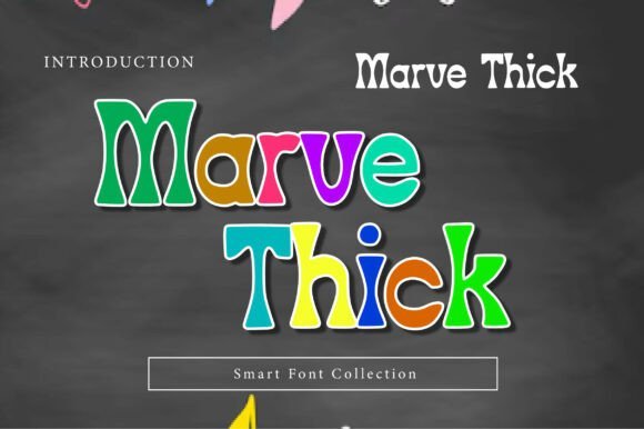 Marve Thick Font - Featured Image