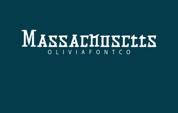 Massachusetts Font - Featured Image