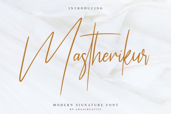 Mastherikur Font - Featured Image