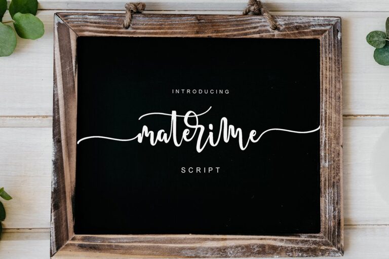 Materime Font - Featured Image