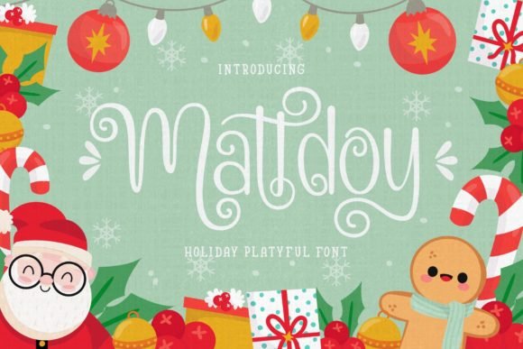 Mattdoy Script Font - Featured Image