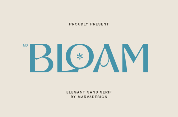 Md Bloam Font - Featured Image