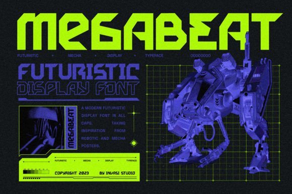 Megabeat Font - Featured Image