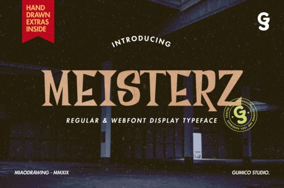 Meisterz Font - Featured Image