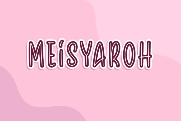 Meisyaroh Font - Featured Image