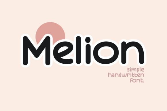 Melion Font - Featured Image