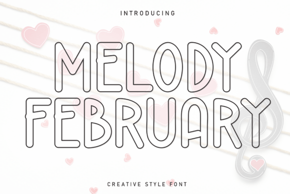Melody February Font - Featured Image