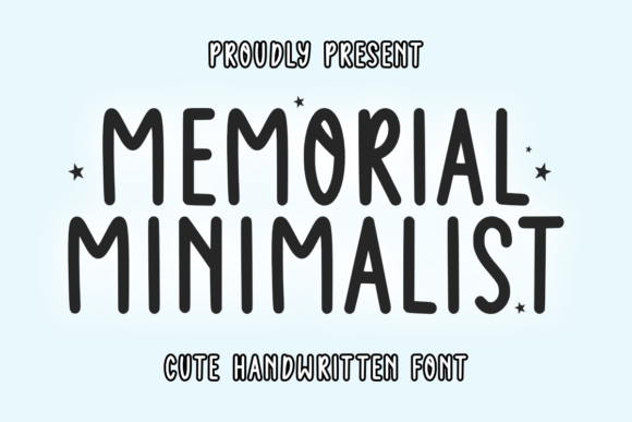 Memorial Minimalist Font - Featured Image