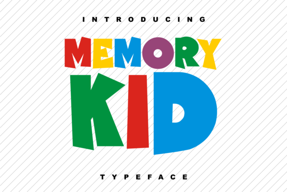 Memory Kid Font - Featured Image