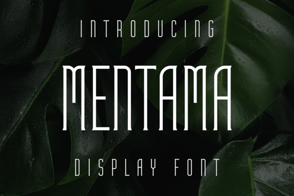 Mentama Font - Featured Image