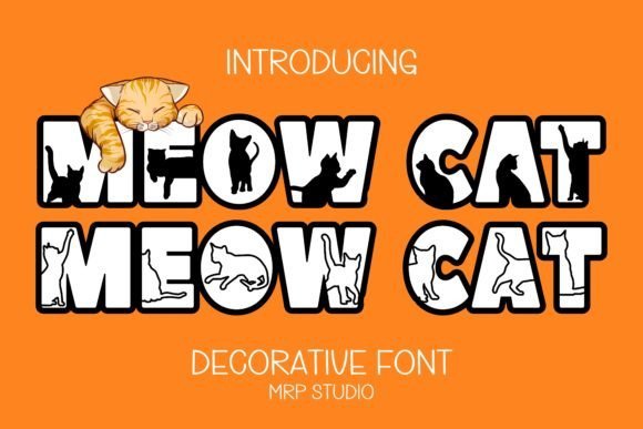 Meow Cat Font - Featured Image