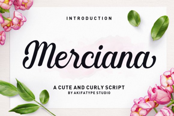 Merciana Font - Featured Image