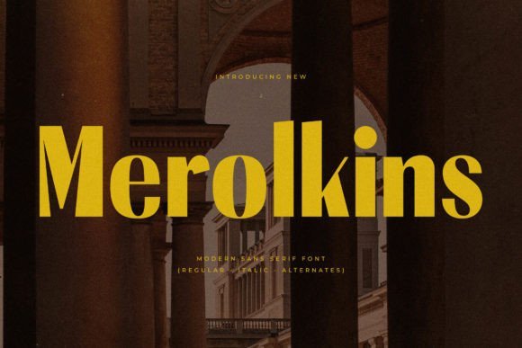 Merolkins Font - Featured Image