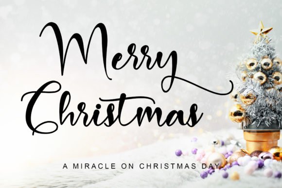 Merry Christmas Baby Font - Featured Image