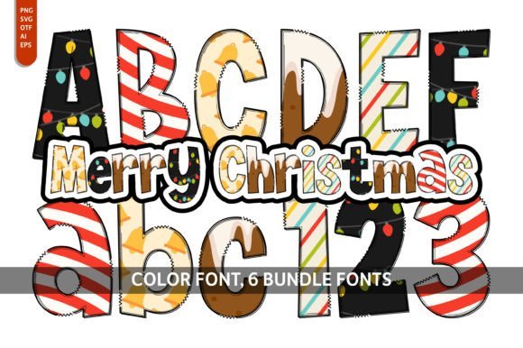 Merry Christmas Bundle Font - Featured Image