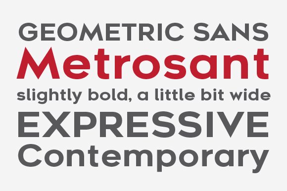 Metrosant Font - Featured Image