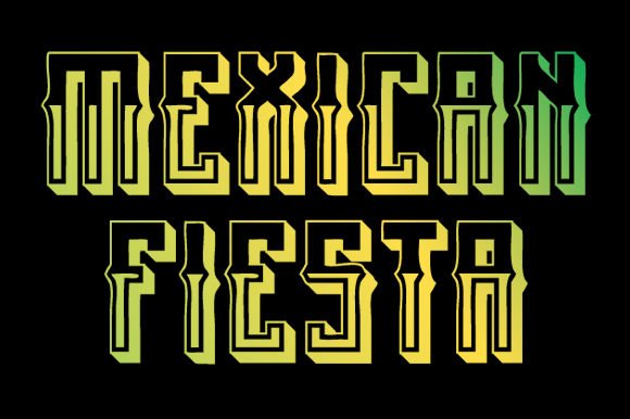 Mexican Fiesta Font - Featured Image