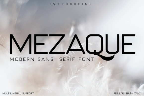 Mezaque Font - Featured Image