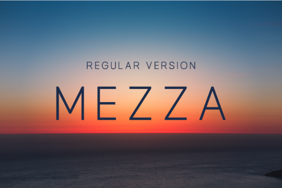 Mezza Font - Featured Image