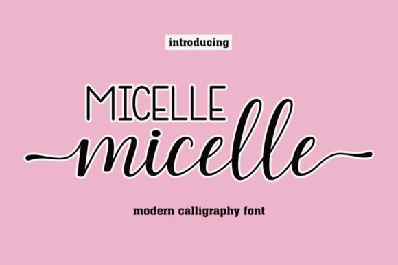 Micelle Font - Featured Image