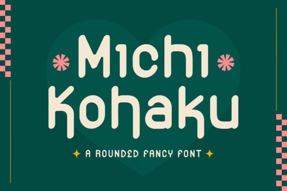 Michi Kohaku Font - Featured Image