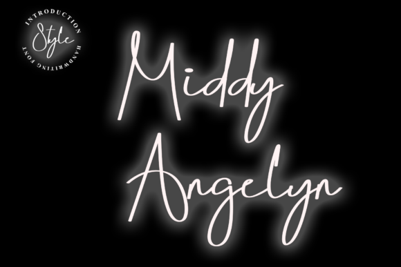 Middy Angelyn Font - Featured Image