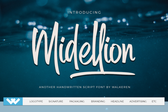 Midellion Font - Featured Image